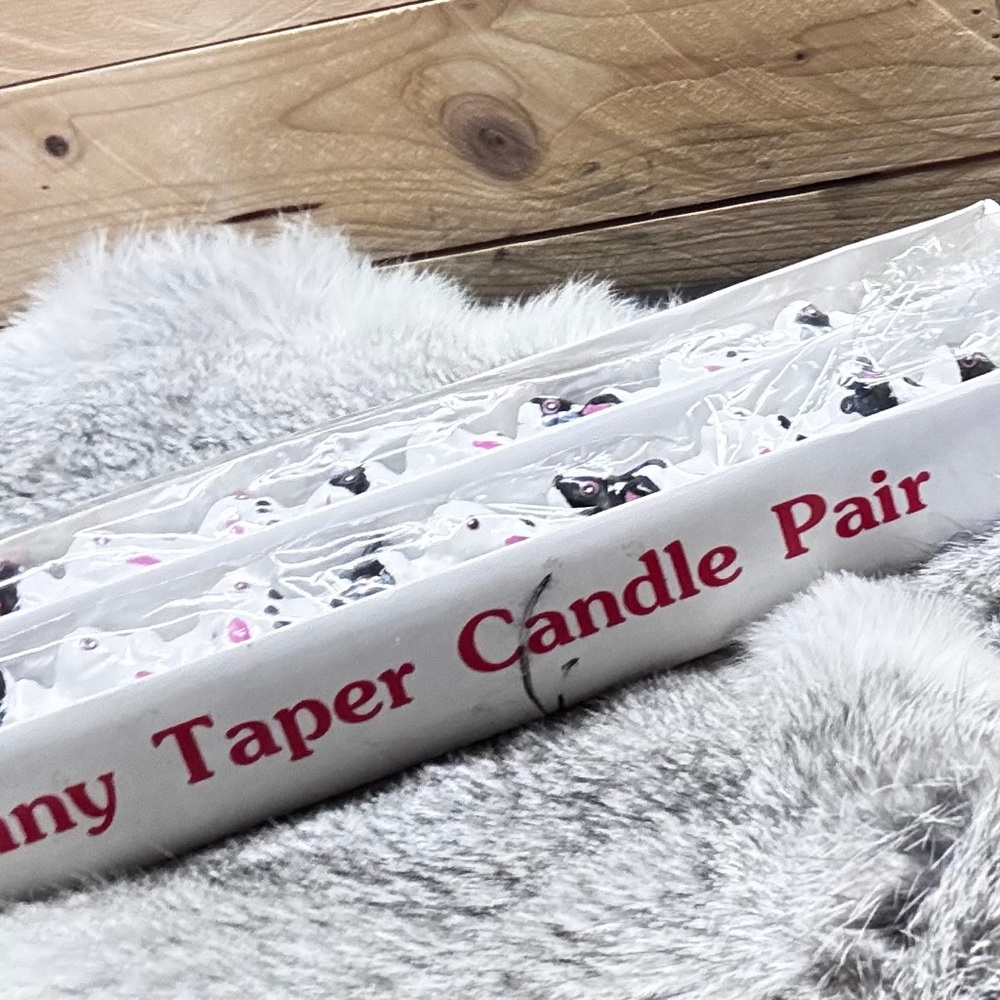 Dept 56 vintage Bunny Taper Candles